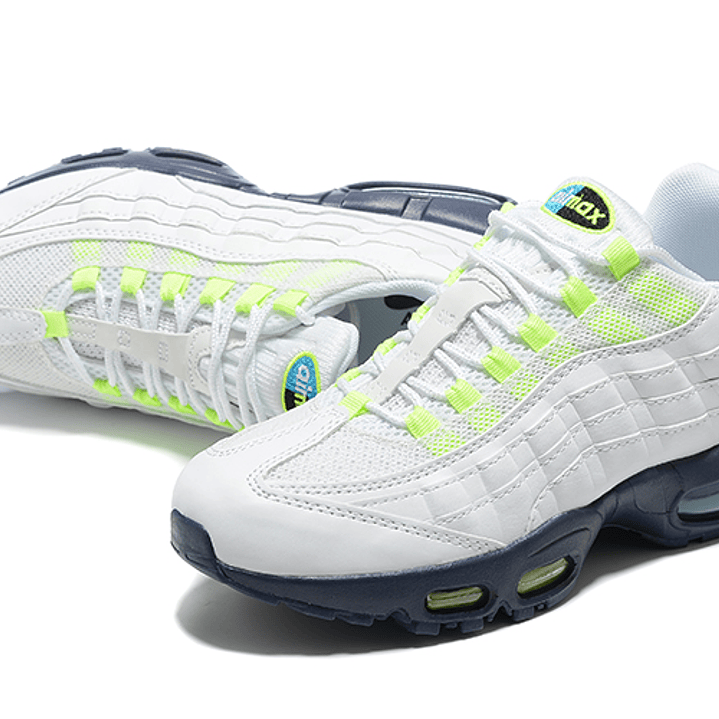 Air max 95 white multi swoosh 5