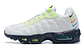 Air max 95 white multi swoosh - Miniatura 1
