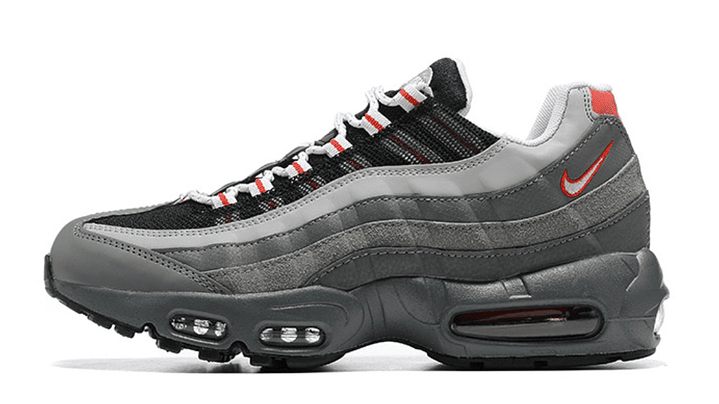 Air max 95 essential grey red 1