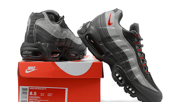 Air max 95 smoke grey red 2