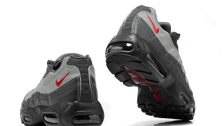 Air max 95 smoke grey red 6