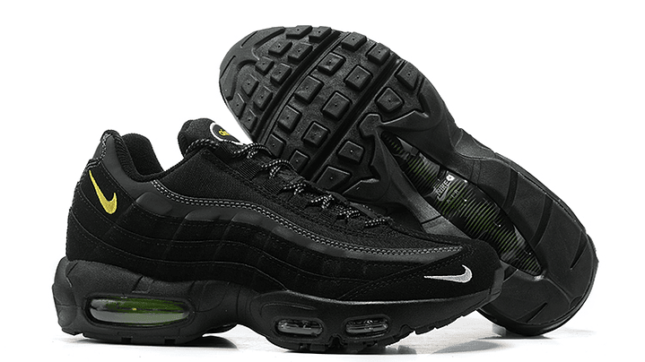 Air max 95 black yellow strike 3