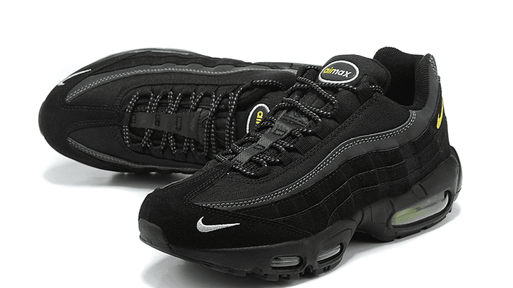Air max 95 black yellow strike 4