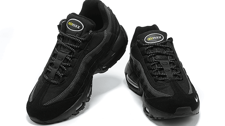 Air max 95 black yellow strike 5