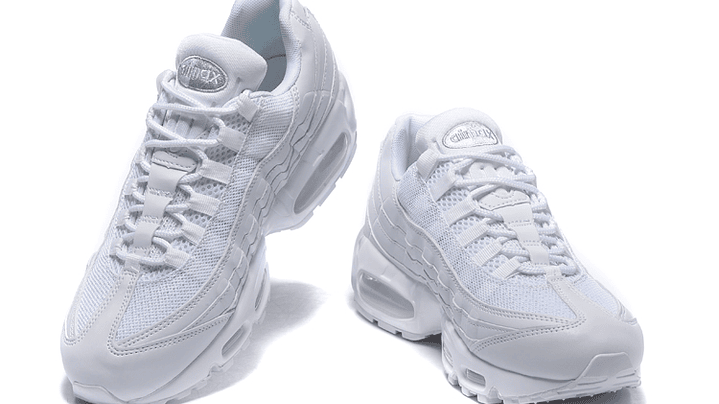 Air max 95 triple white 3