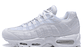 Air max 95 triple white - Miniatura 1