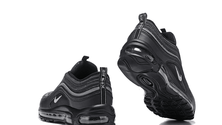 Air max 97 triple black reflective 2