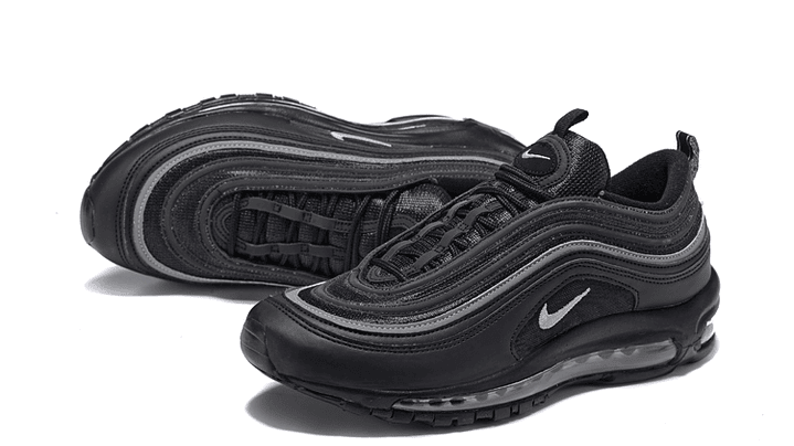Air max 97 triple black reflective 4