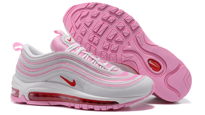 Air max 97 pink white 2