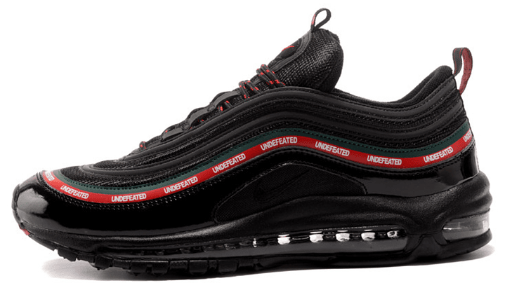 Air max 97 undefeated black 1