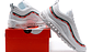 Air max 97 undefeated white - Miniatura 4