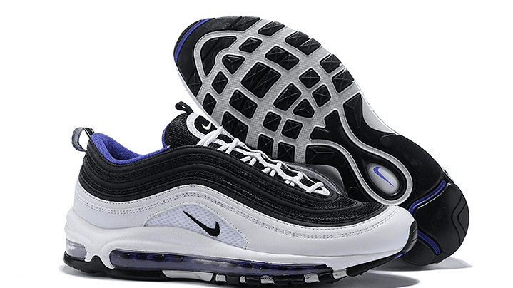 Air max 97 white black persian violet 4