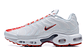 Air max plus TN white university red - Miniatura 1