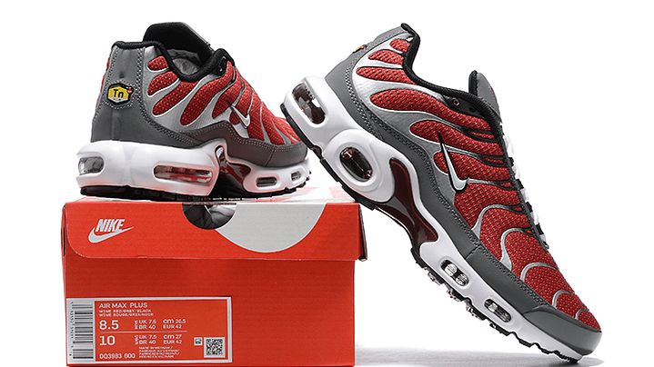 Air max plus TN red cool grey 6