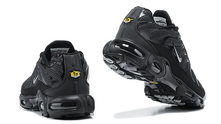 Air max plus TN black suade silver 2