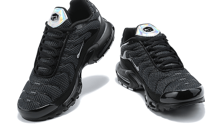 Air max plus TN black suade silver 3