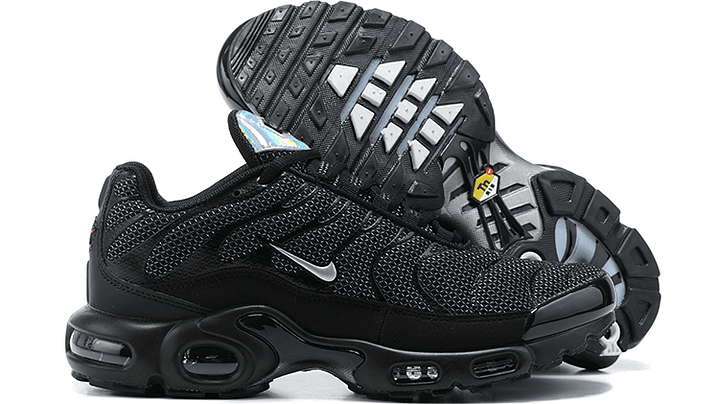 Air max plus TN black suade silver 5