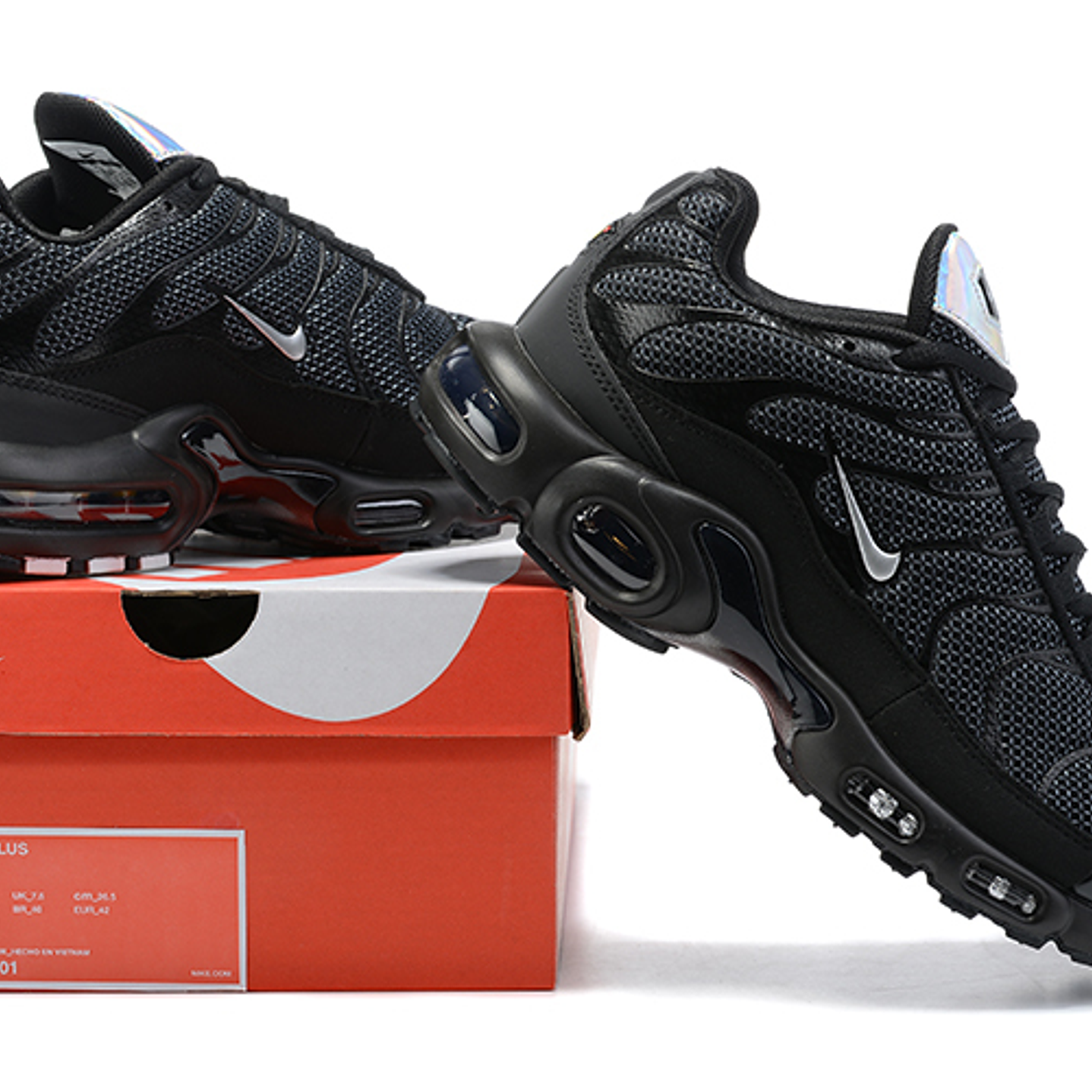 Air max plus TN black suade silver 6