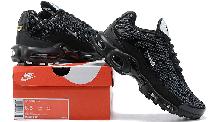 Air max plus TN black suade silver 6