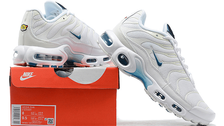 Air max plus TN white teal 2