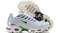 Air max plus TN white green strike - Miniatura 6