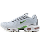 Air max plus TN white green strike - Miniatura 1