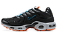 Air max plus TN black turf orange - Miniatura 1