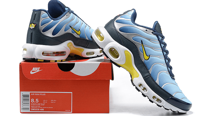 Air max plus TN university blue & yellow 6