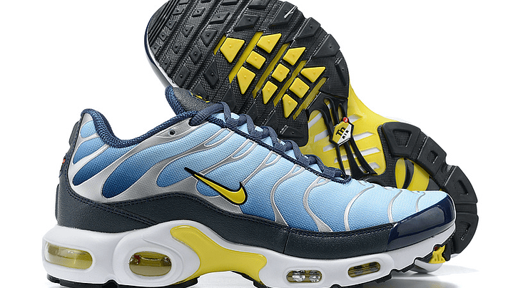 Air max plus TN university blue & yellow 2