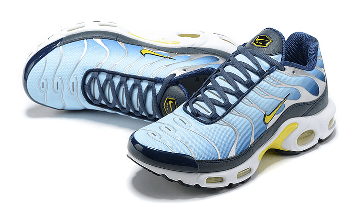Air max plus TN university blue & yellow 3