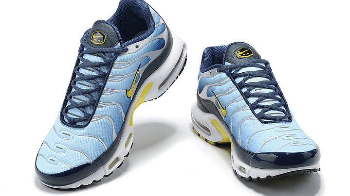 Air max plus TN university blue & yellow 4