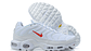 Air max plus TN x supreme white & red - Miniatura 5