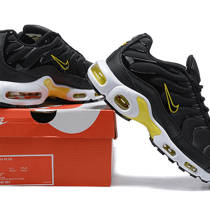 Air max plus TN black yellow 6