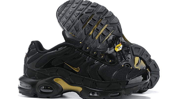 Air max plus TN black dark gold 2