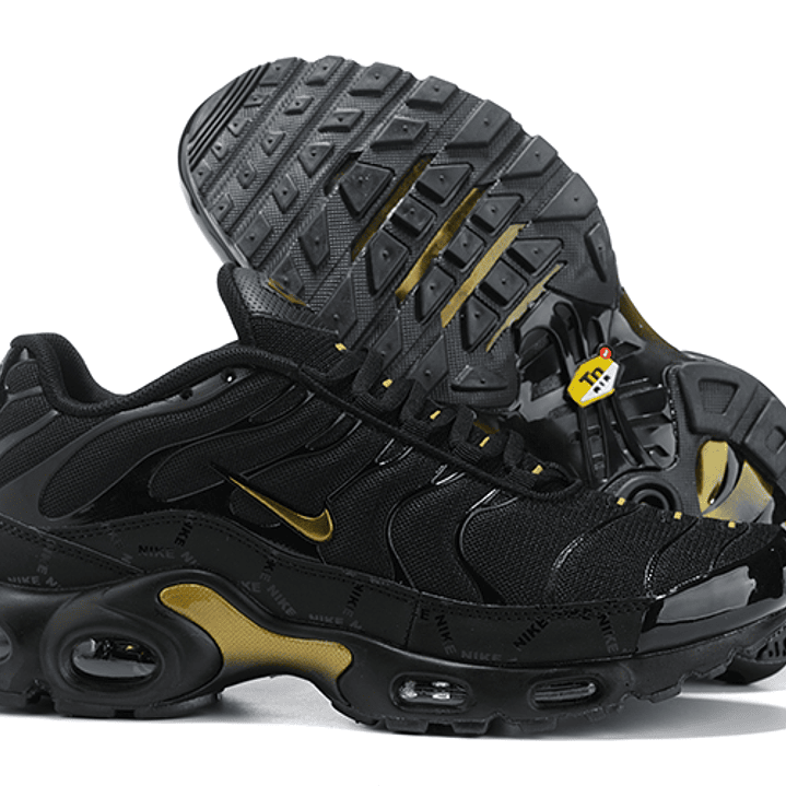 Air max plus TN black dark gold 2