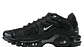 Air max plus TN black swoosh silver - Miniatura 1