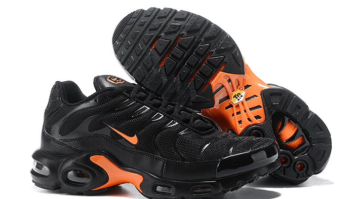 Air max plus Tn og tuned black orange 2