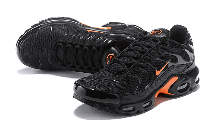 Air max plus Tn og tuned black orange 3