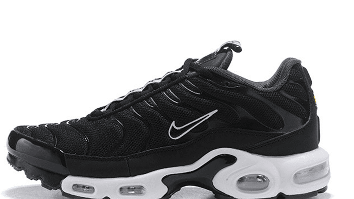 Air max plus Tn black & white 1