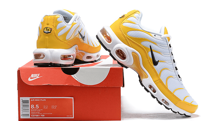 Air max plus Tn se white yellow 6