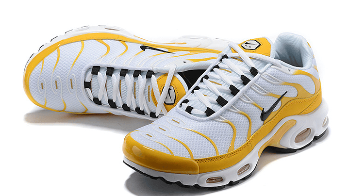 Air max plus Tn se white yellow 2