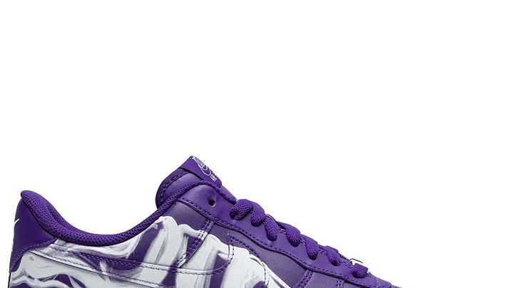 Air Force 1 low skeleton purple 1