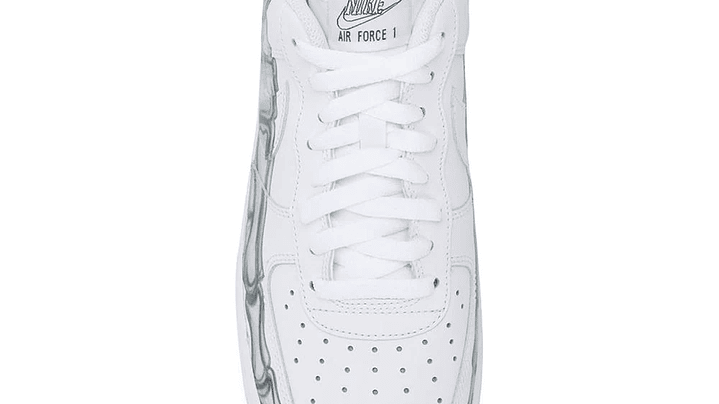 Air Force 1 low skeleton white 4
