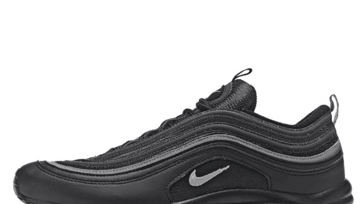 Air max 97 triple black reflective 1
