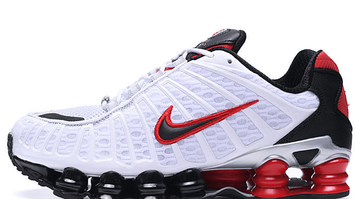 Nike shox TL white black red 1