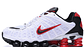 Nike shox TL white black red - Miniatura 1