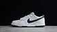Dunk low white & black - Miniatura 1