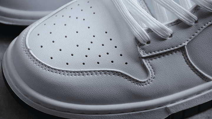 Dunk low white & black 6