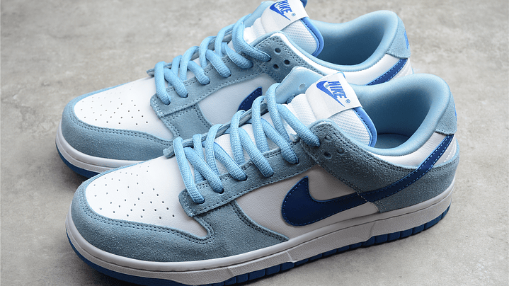 Dunk low SB ligiht blue dark blue 5