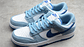 Dunk low SB ligiht blue dark blue - Miniatura 5